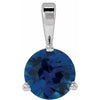 Lab-Grown Blue Sapphire | Round | 5.5mm