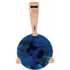 Lab-Grown Blue Sapphire | Round | 5.5mm