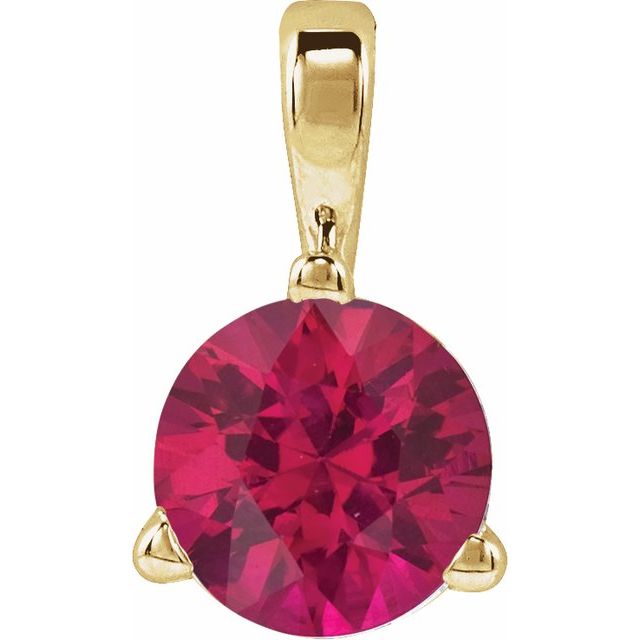 Lab-Grown Ruby | Round | 5mm