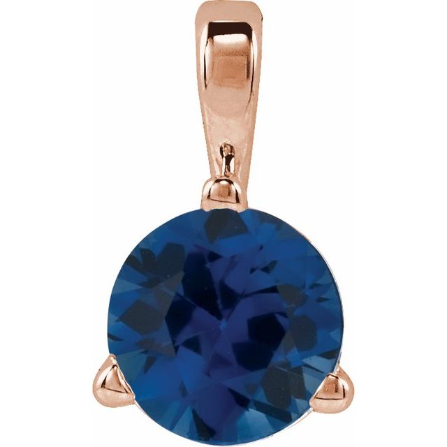 Lab-Grown Blue Sapphire | Round | 5mm