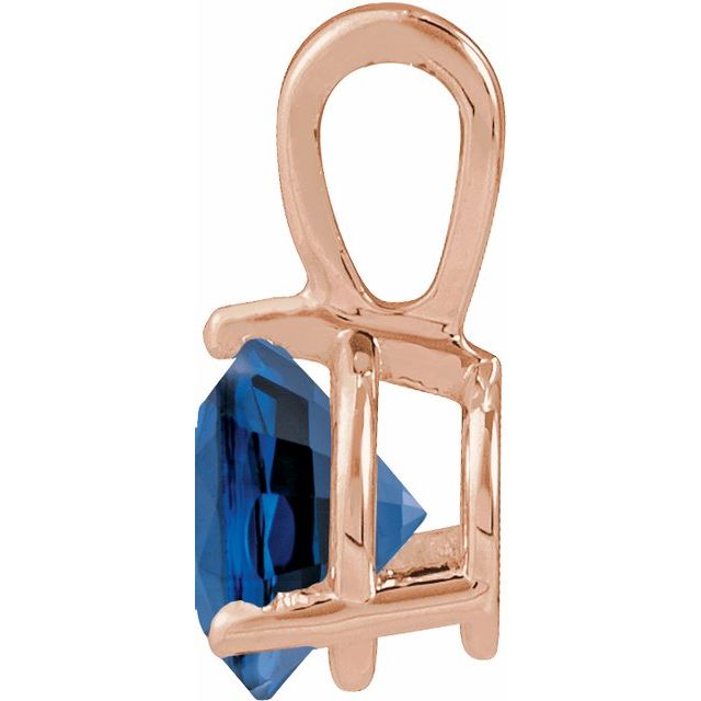 Lab-Grown Blue Sapphire | Round | 6mm