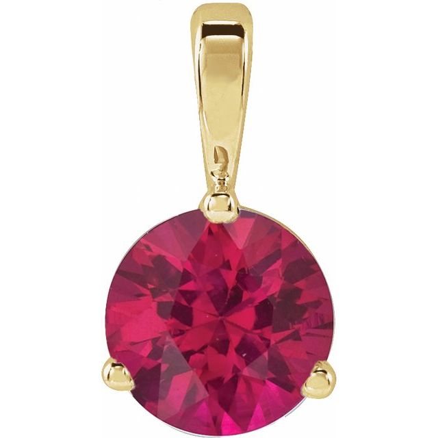 Lab-Grown Ruby | Round | 6mm