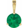 Lab-Grown Emerald | Round | 6mm