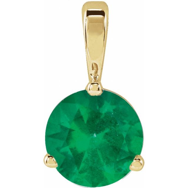 Lab-Grown Emerald | Round | 6mm