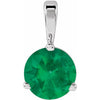 Lab-Grown Emerald | Round | 6mm