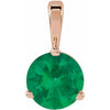 Lab-Grown Emerald | Round | 6mm