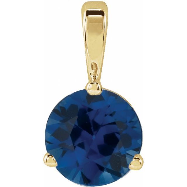 Lab-Grown Blue Sapphire | Round | 6mm