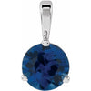 Lab-Grown Blue Sapphire | Round | 6mm