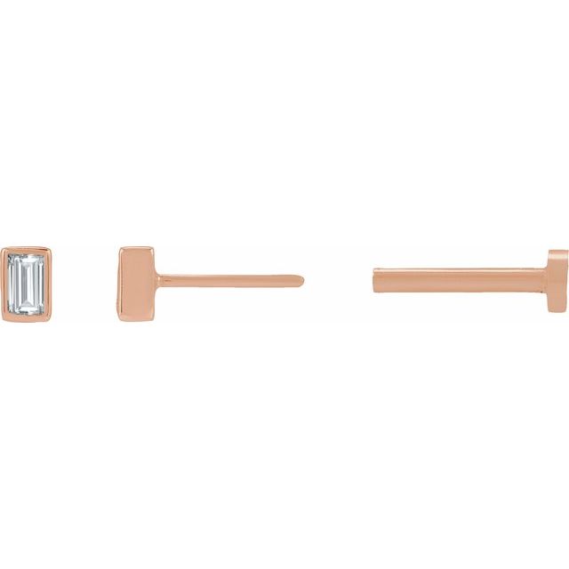 Natural Diamond | Straight baguette | 2.5 x 1.5mm | Lab-Grown Diamond | Straight baguette | 2.5 x 1.5mm