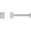 Natural Diamond | Straight baguette | 2.5 x 1.5mm | Lab-Grown Diamond | Straight baguette | 2.5 x 1.5mm