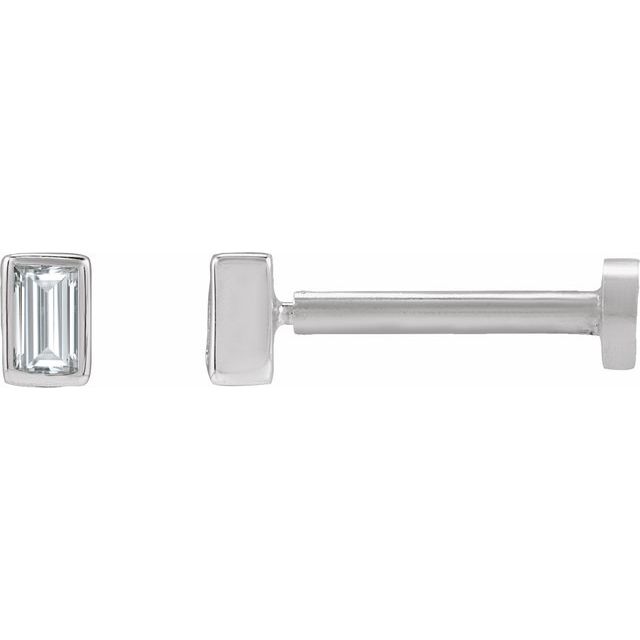 Natural Diamond | Straight baguette | 2.5 x 1.5mm | Lab-Grown Diamond | Straight baguette | 2.5 x 1.5mm