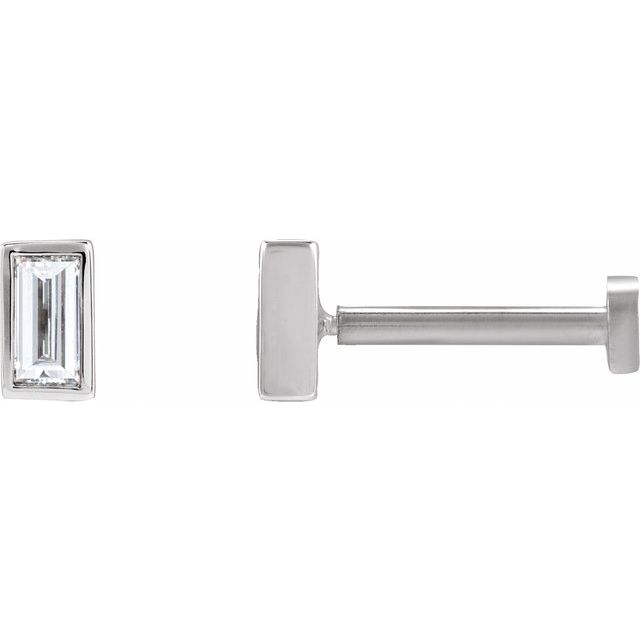 Natural Diamond | Straight baguette | 3.5 x 1.75mm | Lab-Grown Diamond | Straight baguette | 3.5 x 1.75mm