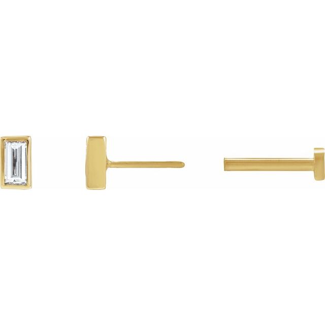 Natural Diamond | Straight baguette | 3.5 x 1.75mm | Lab-Grown Diamond | Straight baguette | 3.5 x 1.75mm