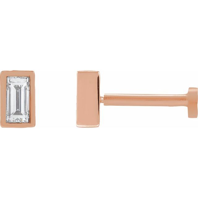 Natural Diamond | Straight baguette | 4 x 2mm | Lab-Grown Diamond | Straight baguette | 4 x 2mm