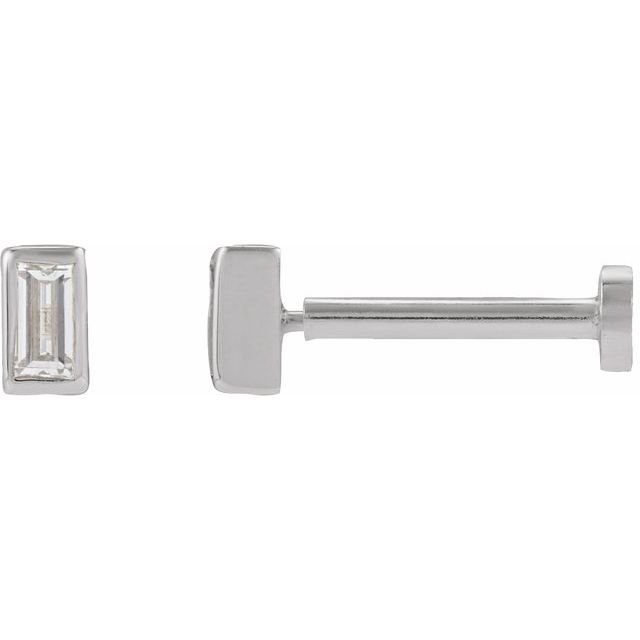 Natural Diamond | Straight baguette | 3 x 1.5mm | Lab-Grown Diamond | Straight baguette | 3 x 1.5mm
