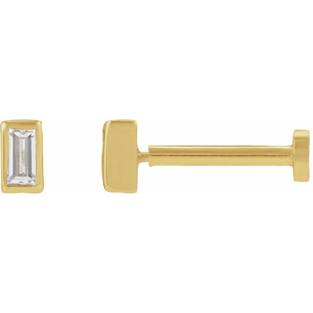 Natural Diamond | Straight baguette | 3 x 1.5mm | Lab-Grown Diamond | Straight baguette | 3 x 1.5mm
