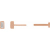 Natural Diamond | Straight baguette | 3 x 1.5mm | Lab-Grown Diamond | Straight baguette | 3 x 1.5mm
