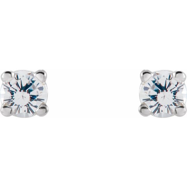 Natural White Sapphire | Round | 2.5mm