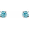 Natural Blue Zircon | Round | 2.5mm