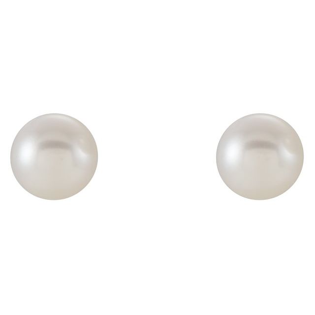 Cultured White Freshwater Pearl | Pearl | 6.0-6.5mm