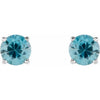 Natural Blue Zircon | Round | 6mm | Natural Blue Zircon | Round | 5mm