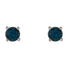 Natural London Blue Topaz | Round | 4mm