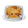 Natural Citrine | Elongated cushion | 12 x 10mm