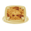 Natural Citrine | Elongated cushion | 12 x 10mm