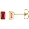 Lab-Grown Ruby | Emerald | 5 x 3mm | Lab-Grown Ruby | Emerald | 6 x 4mm