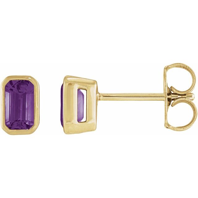 Natural Amethyst | Emerald | 5 x 3mm | Natural Amethyst | Emerald | 6 x 4mm