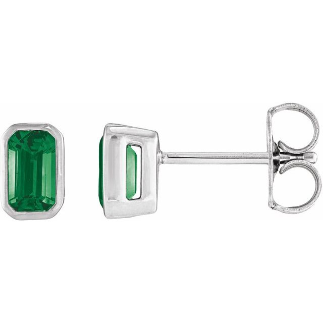 Lab-Grown Emerald | Emerald | 5 x 3mm | Lab-Grown Emerald | Emerald | 6 x 4mm