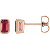 Lab-Grown Ruby | Emerald | 5 x 3mm | Lab-Grown Ruby | Emerald | 6 x 4mm