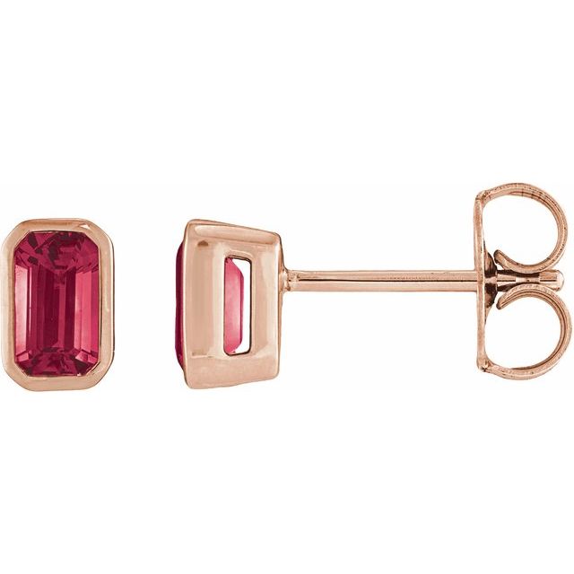 Lab-Grown Ruby | Emerald | 5 x 3mm | Lab-Grown Ruby | Emerald | 6 x 4mm