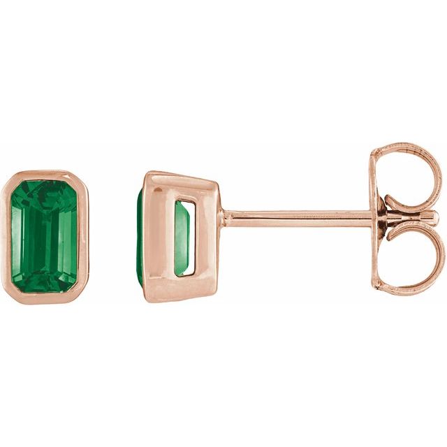 Lab-Grown Emerald | Emerald | 5 x 3mm | Lab-Grown Emerald | Emerald | 6 x 4mm