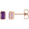 Natural Amethyst | Emerald | 5 x 3mm | Natural Amethyst | Emerald | 6 x 4mm
