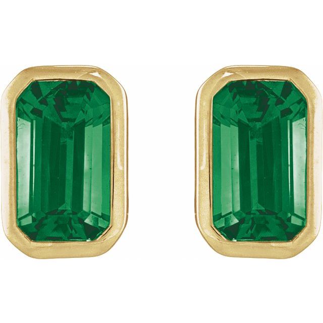 Lab-Grown Emerald | Emerald | 5 x 3mm | Lab-Grown Emerald | Emerald | 6 x 4mm