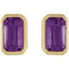 Natural Amethyst | Emerald | 5 x 3mm | Natural Amethyst | Emerald | 6 x 4mm