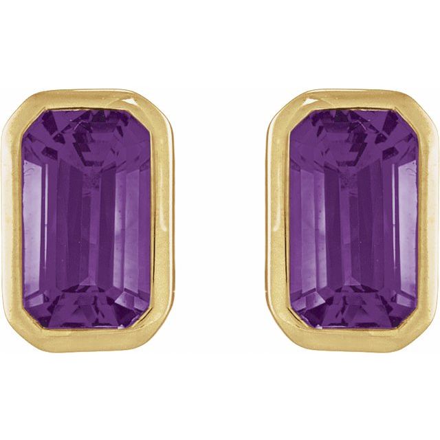 Natural Amethyst | Emerald | 5 x 3mm | Natural Amethyst | Emerald | 6 x 4mm