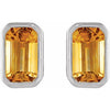 Natural Citrine | Emerald | 5 x 3mm | Natural Citrine | Emerald | 6 x 4mm
