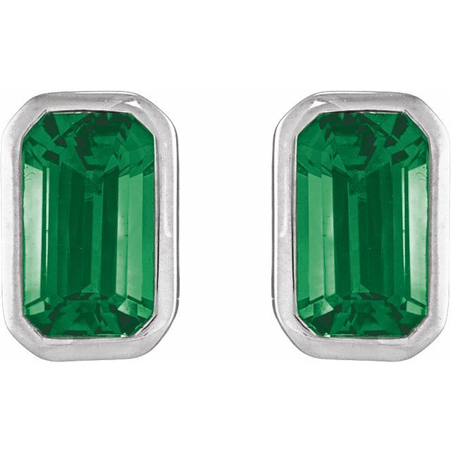 Lab-Grown Emerald | Emerald | 5 x 3mm | Lab-Grown Emerald | Emerald | 6 x 4mm
