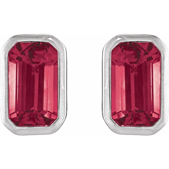 Lab-Grown Ruby | Emerald | 5 x 3mm | Lab-Grown Ruby | Emerald | 6 x 4mm