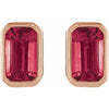 Lab-Grown Ruby | Emerald | 5 x 3mm | Lab-Grown Ruby | Emerald | 6 x 4mm