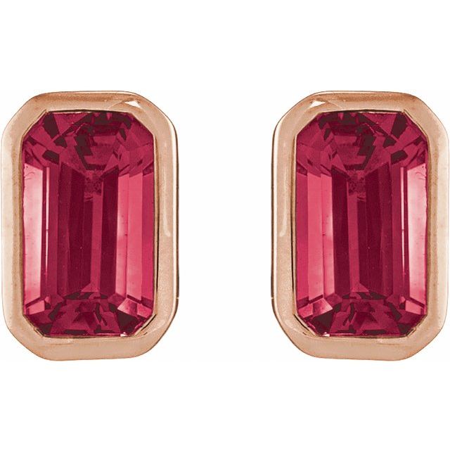 Lab-Grown Ruby | Emerald | 5 x 3mm | Lab-Grown Ruby | Emerald | 6 x 4mm
