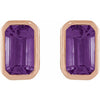 Natural Amethyst | Emerald | 5 x 3mm | Natural Amethyst | Emerald | 6 x 4mm