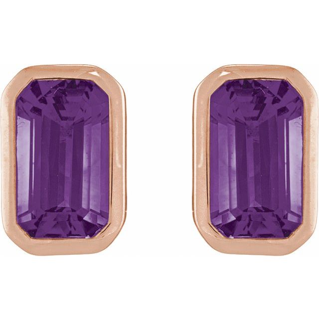 Natural Amethyst | Emerald | 5 x 3mm | Natural Amethyst | Emerald | 6 x 4mm