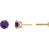 Natural Amethyst | Round | 4.5mm | Natural Amethyst | Round | 3mm | Natural Amethyst | Round | 3.5mm
