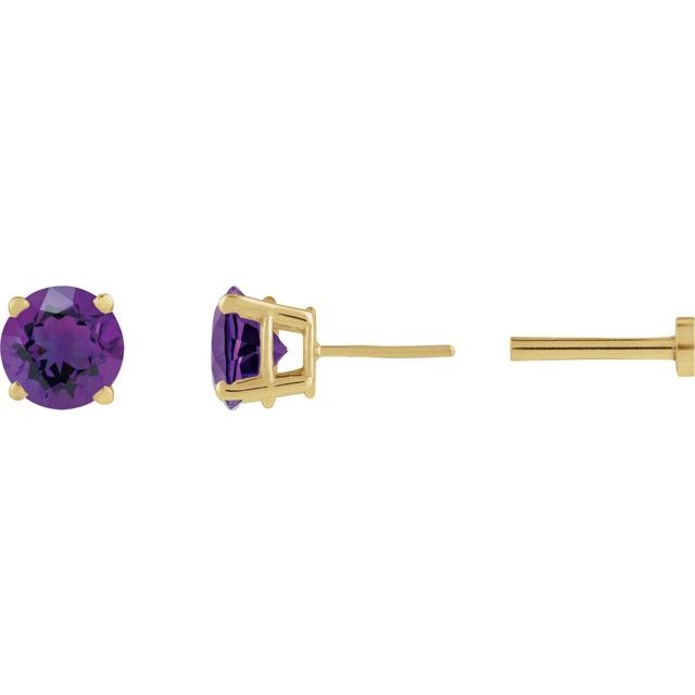 Natural Amethyst | Round | 4.5mm | Natural Amethyst | Round | 3mm | Natural Amethyst | Round | 3.5mm