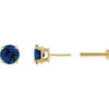 Lab-Grown Blue Sapphire | Round | 4.5mm | Natural Blue Sapphire | Round | 4.5mm | Natural Blue Sapphire | Round | 3mm | Lab-Grown Blue Sapphire | Round | 3mm | Lab-Grown Blue Sapphire | Round | 3.5mm | Natural Blue Sapphire | Round | 3.5mm