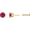 Lab-Grown Ruby | Round | 4.5mm | Natural Ruby | Round | 4.5mm | Lab-Grown Ruby | Round | 3mm | Natural Ruby | Round | 3mm | Lab-Grown Ruby | Round | 3.5mm | Natural Ruby | Round | 3.5mm