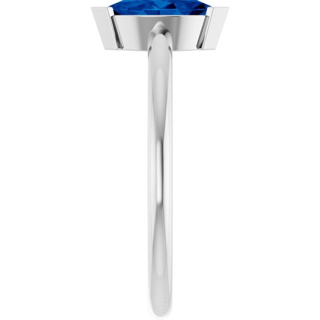 Lab-Grown Blue Sapphire | Marquise | 8 x 4mm